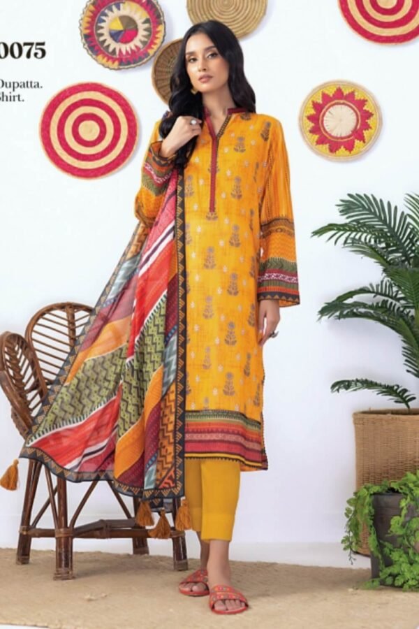 Lakhany Zari - 3piece Printed Lawn Sale - Unstitched