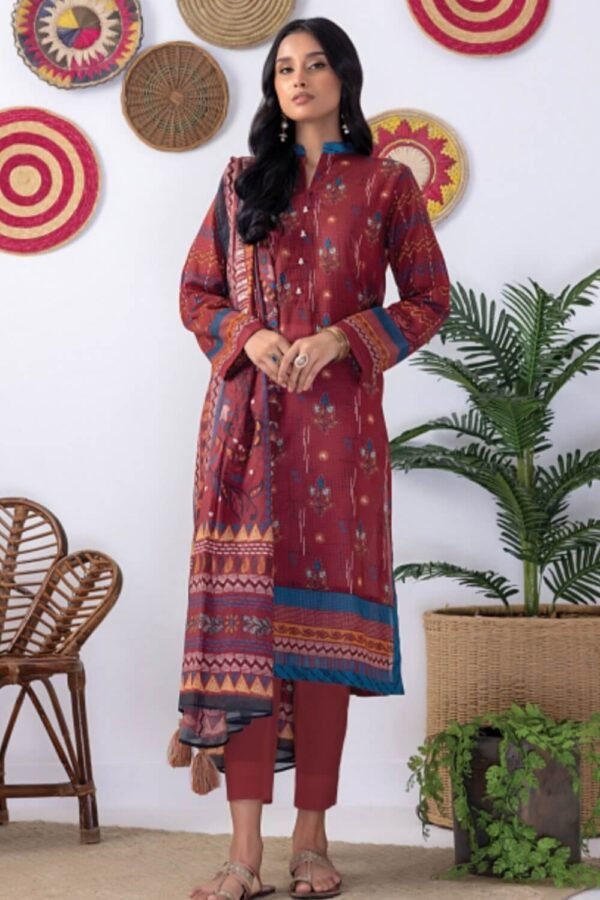 Lakhany Zari - 3piece Printed Lawn Sale - Unstitched