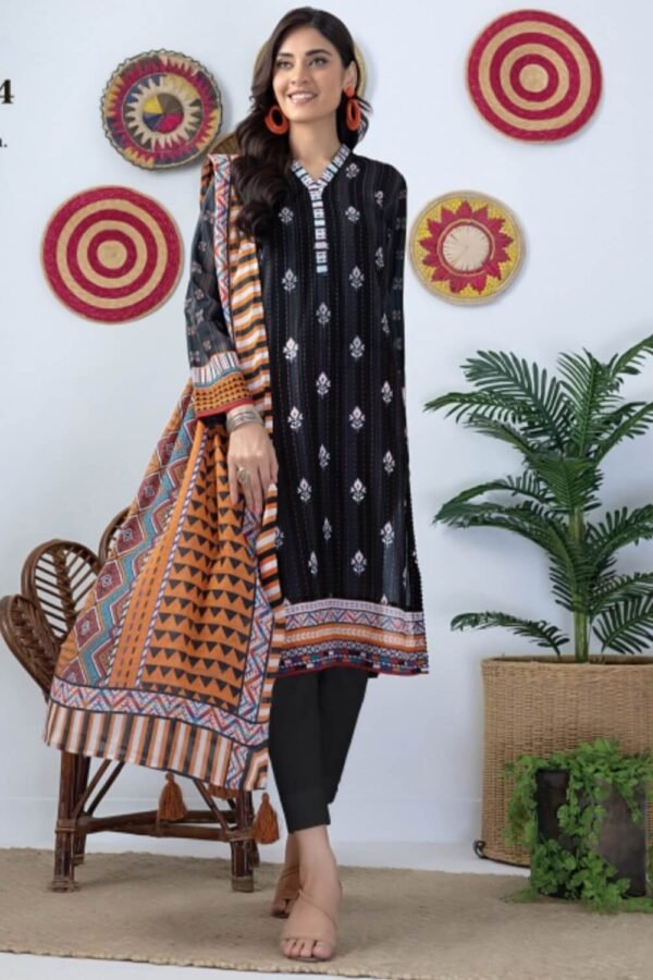 Lakhany Zari - 3piece Printed Lawn Sale - Unstitched